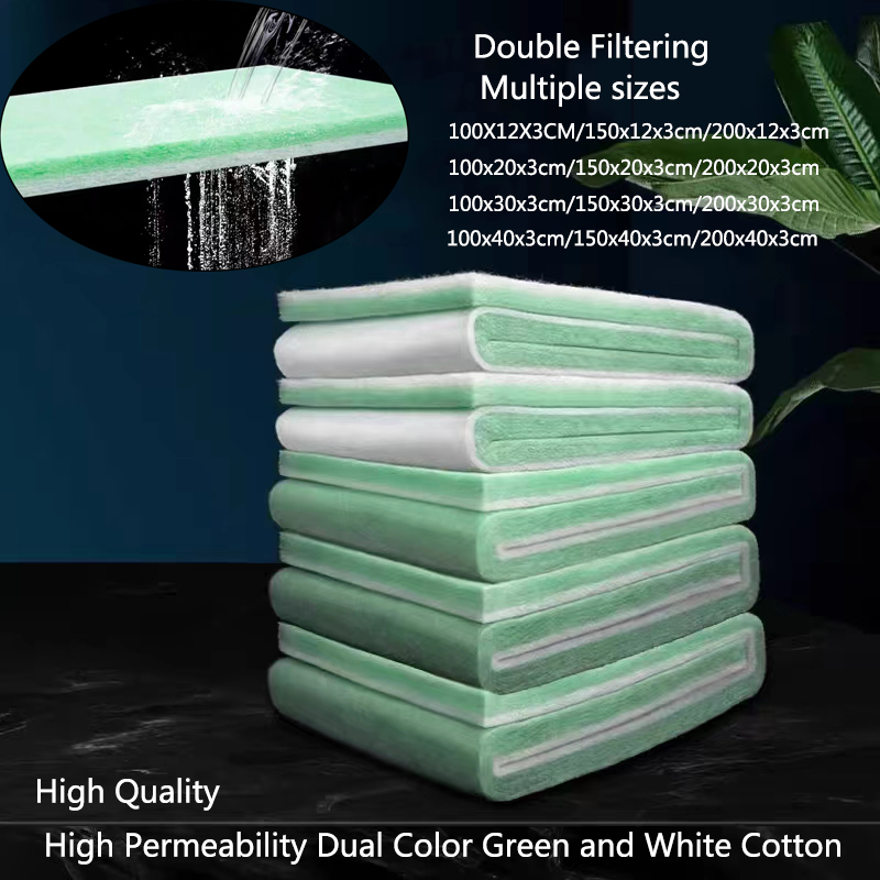 Aquarium Fish Green - اسفنجة فوم لتنقية حوض السمك ،