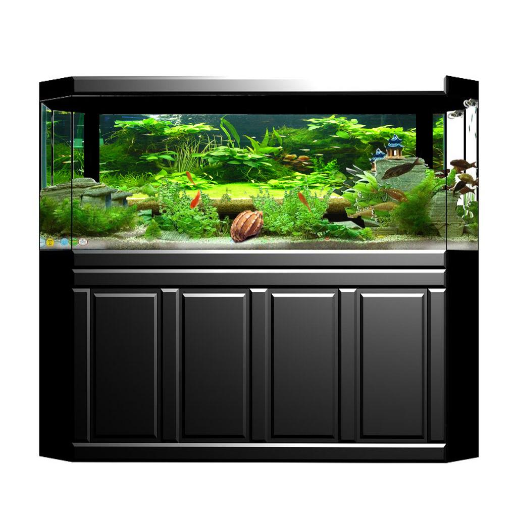 Fish In Aquarium Picture - ملصق خلفية ثلاثي الأبعاد لحوض السمك،