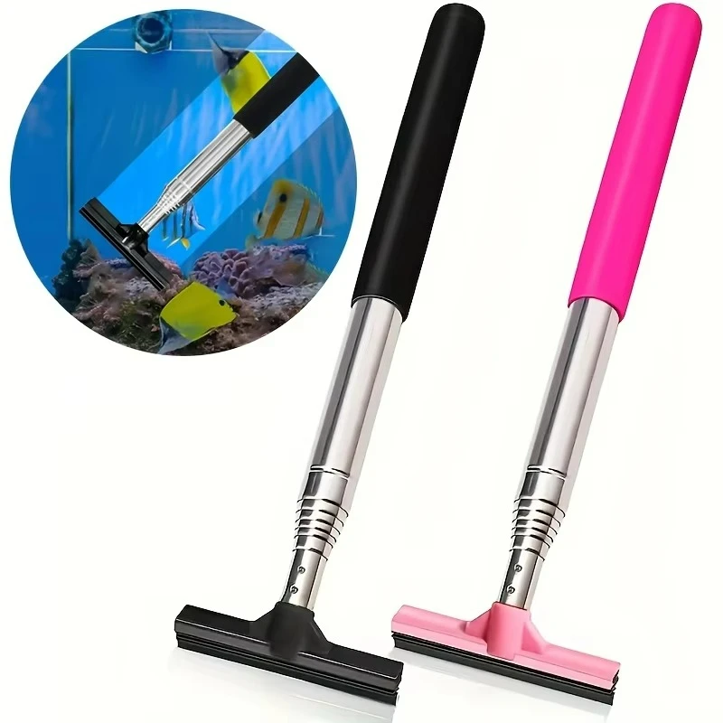 Algae Scraper Blade - فرشاة مكشطة حوض السمك تلسكوبية، أداة
