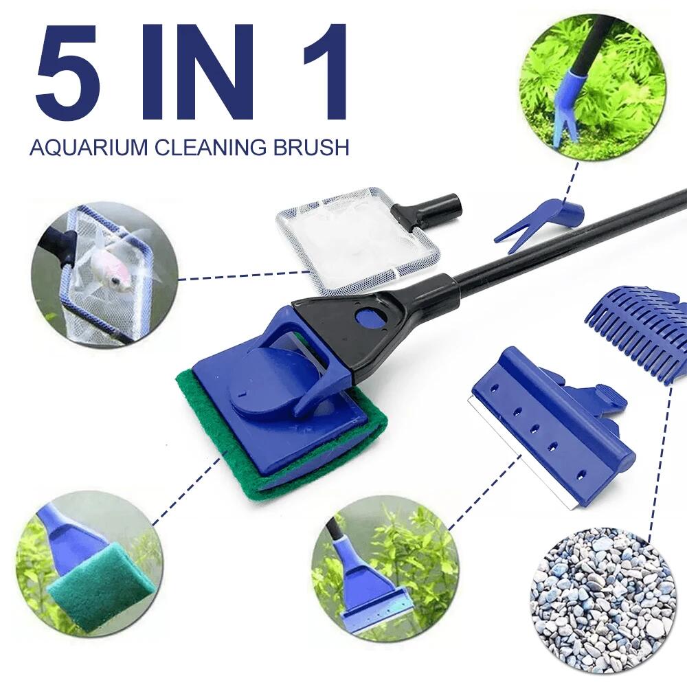 Algae Scraper Blade - 5in1 أداة تنظيف حوض السمك مصنع