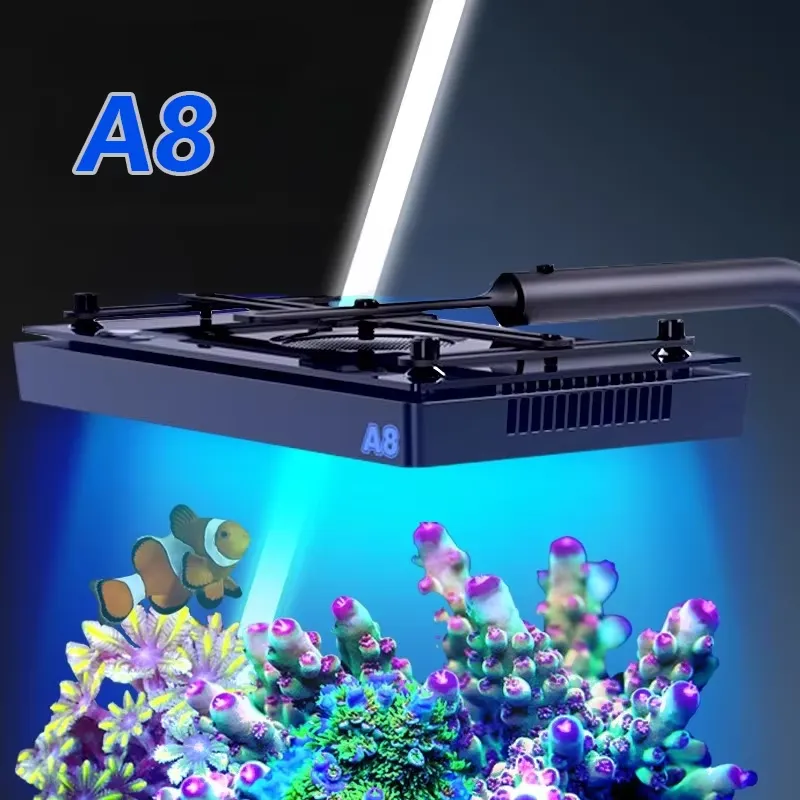 Aquarium Fish Usa - إضاءة LED للأحواض المائية A8SE II