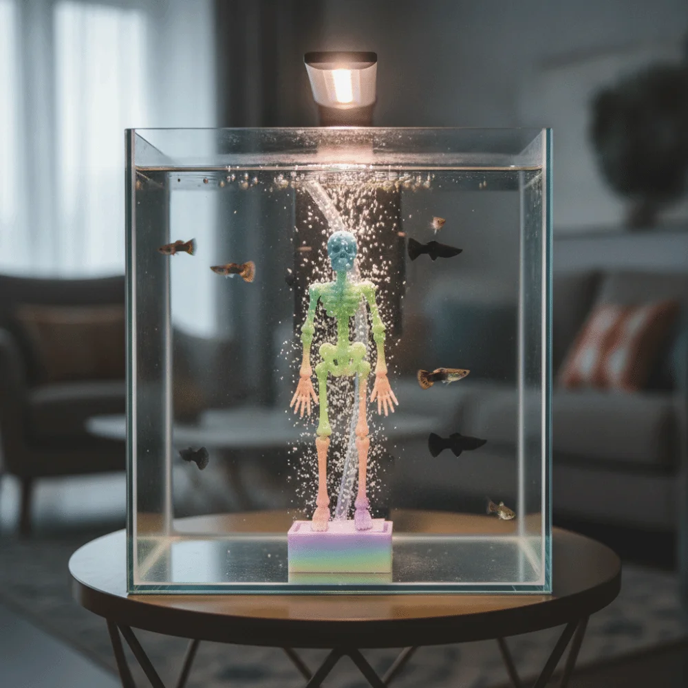 Fish In Aquarium Picture - زينة حوض السمك ذات المفاصل المتحركة،