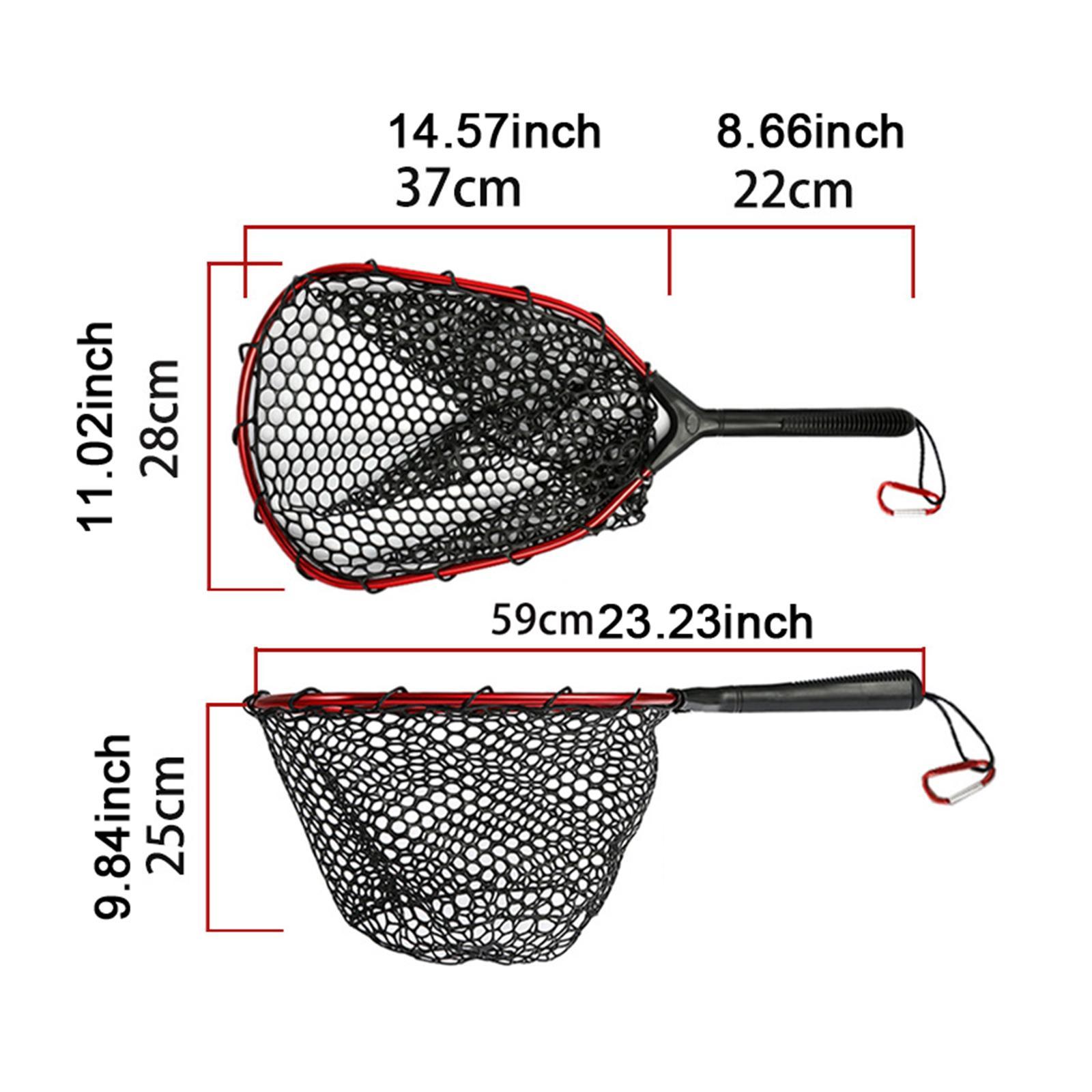 شبكة صيد السمك من السيليكون خف - مراجعة Fish Net Handle وسعره