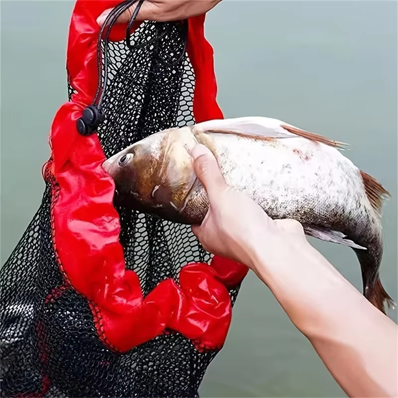 المحمولة للطي الصيد شبكة حقيبة - مراجعة Fish Net Handle وسعره