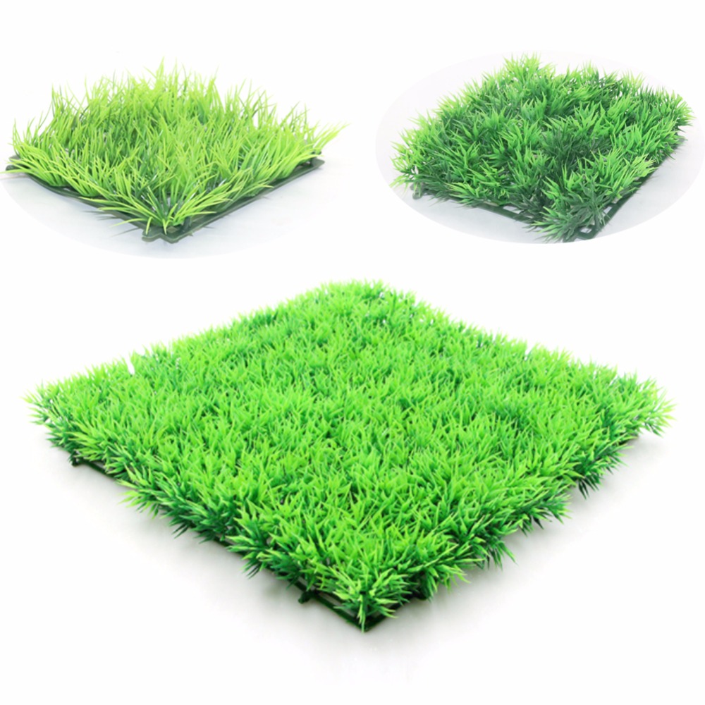 نبات العشب الأخضر الاصطناعي ال - مراجعة Aquarium Fish Green وسعره