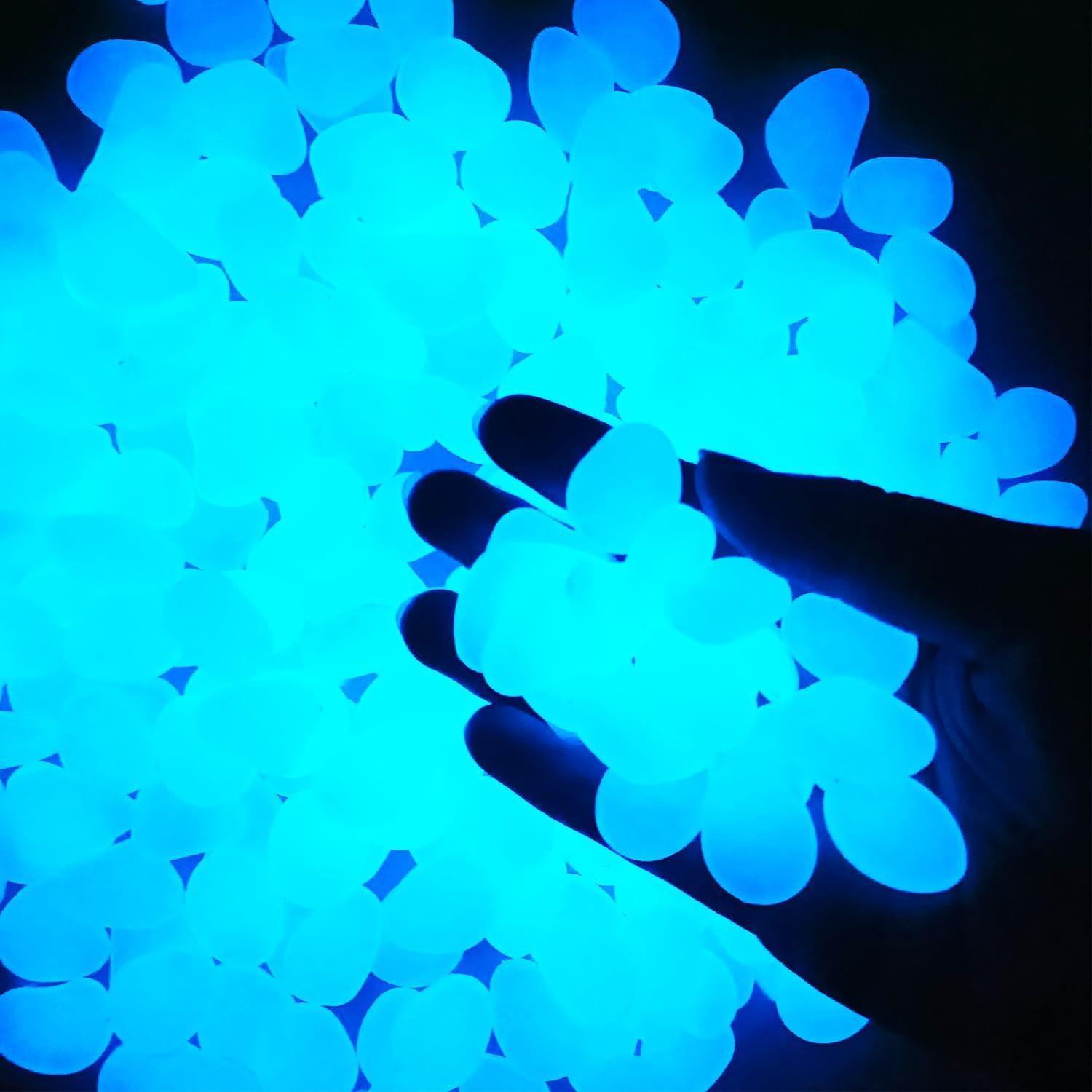 أحجار حديقة داخلية وخارجية، حو - مراجعة Aquarium Fish Glow In The Dark وسعره