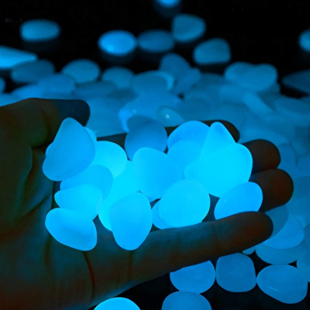 أحجار حديقة داخلية وخارجية، حو - مراجعة Aquarium Fish Glow In The Dark وسعره