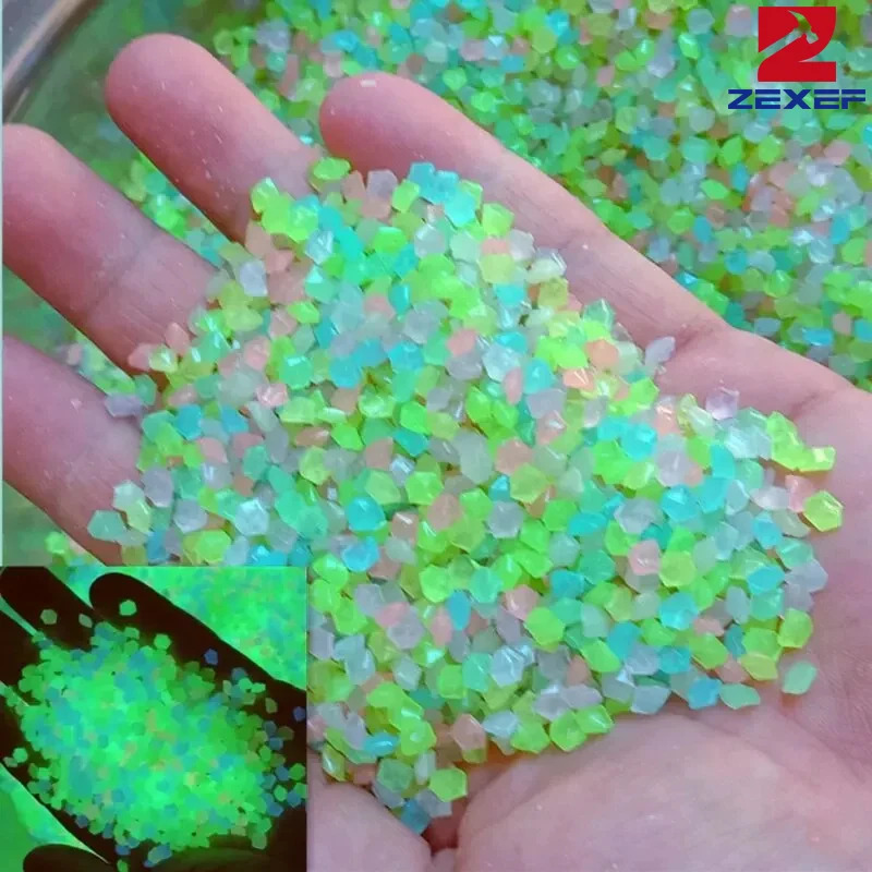 1000 قطعة 3-5 مللي متر مضيئة ا - مراجعة Aquarium Fish Glow In The Dark وسعره