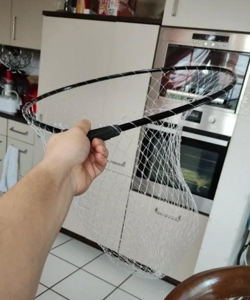 53/60/85 سنتيمتر خط مزدوج الصي - مراجعة Fish Net Handle وسعره