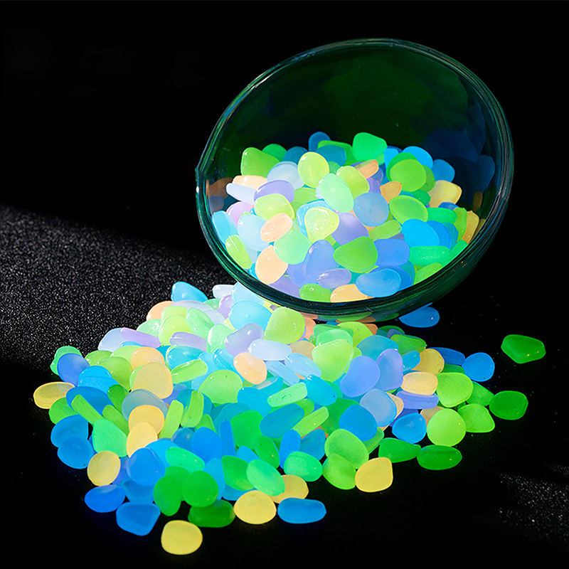 100 قطعة من أحجار الحديقة المض - مراجعة Aquarium Fish Glow In The Dark وسعره