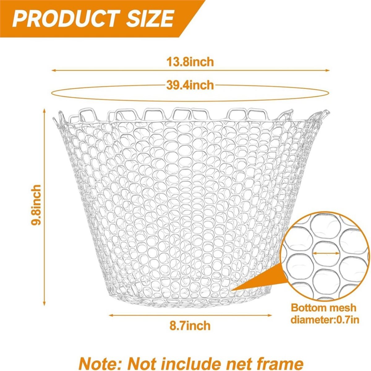 شبكة صيد مطاطية قابلة للطي من  - مراجعة Fish Net Handle وسعره