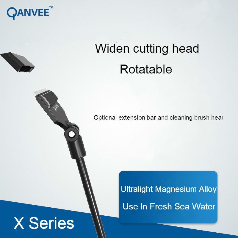 QANVEE سبائك الألومنيوم والمغن - مراجعة Algae Scraper Blade وسعره