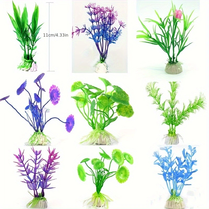 نباتات بلاستيكية صناعية تحت ال - مراجعة Aquarium Fish Green وسعره