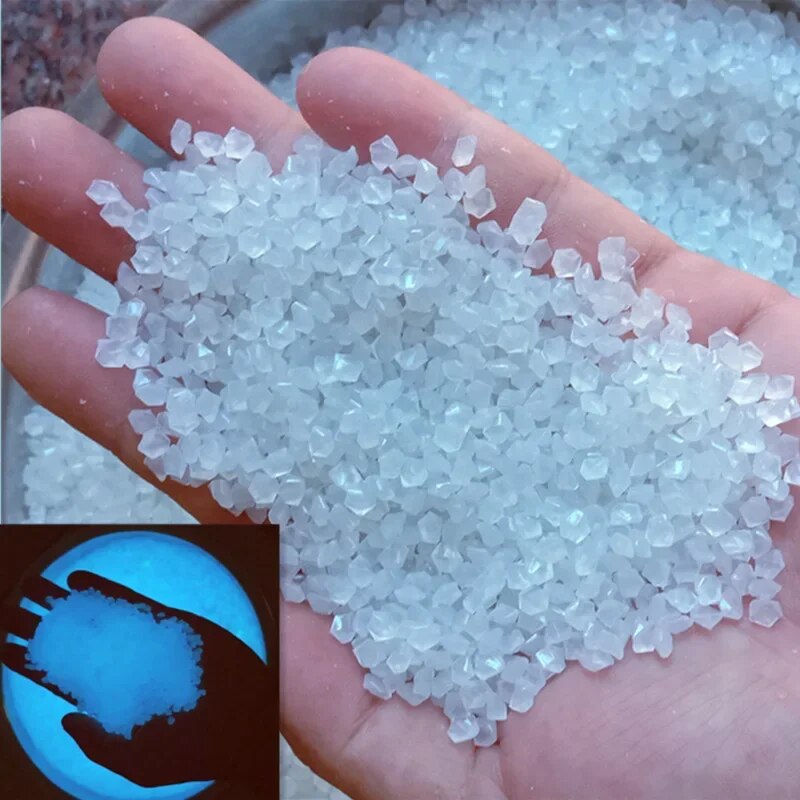 حصى رمال مضيئة في الظلام ، من  - مراجعة Aquarium Fish Glow In The Dark وسعره