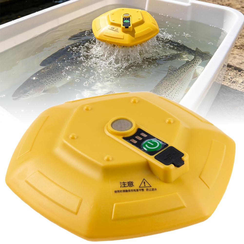 مضخة أكسجين لاسلكية قابلة لإعا - مراجعة Aquarium Fish Marine وسعره