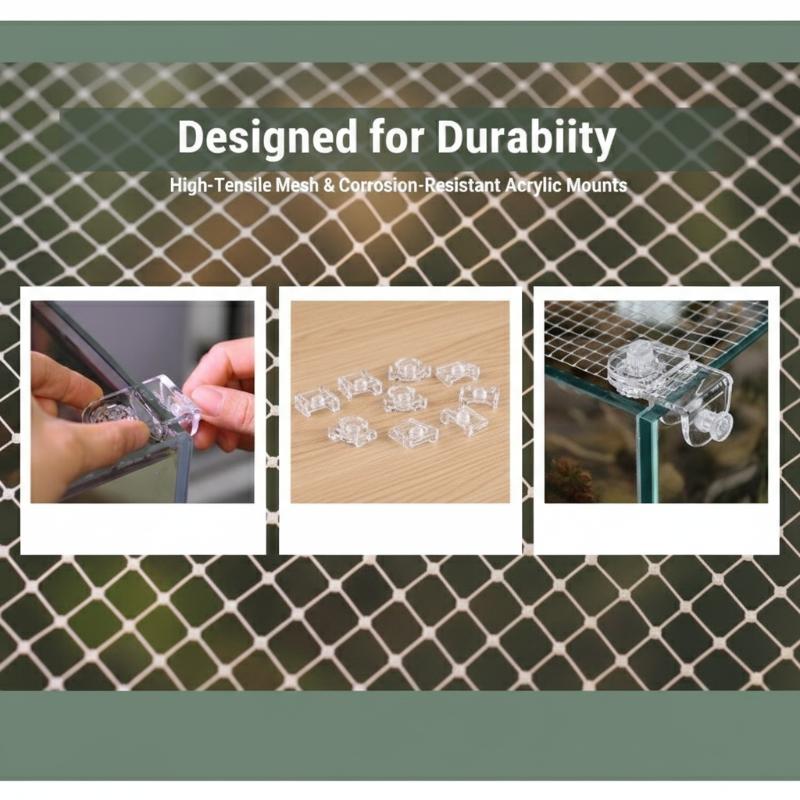 شبكة حماية لحوض السمك مضادة لل - مراجعة Aquarium Fish Trap وسعره