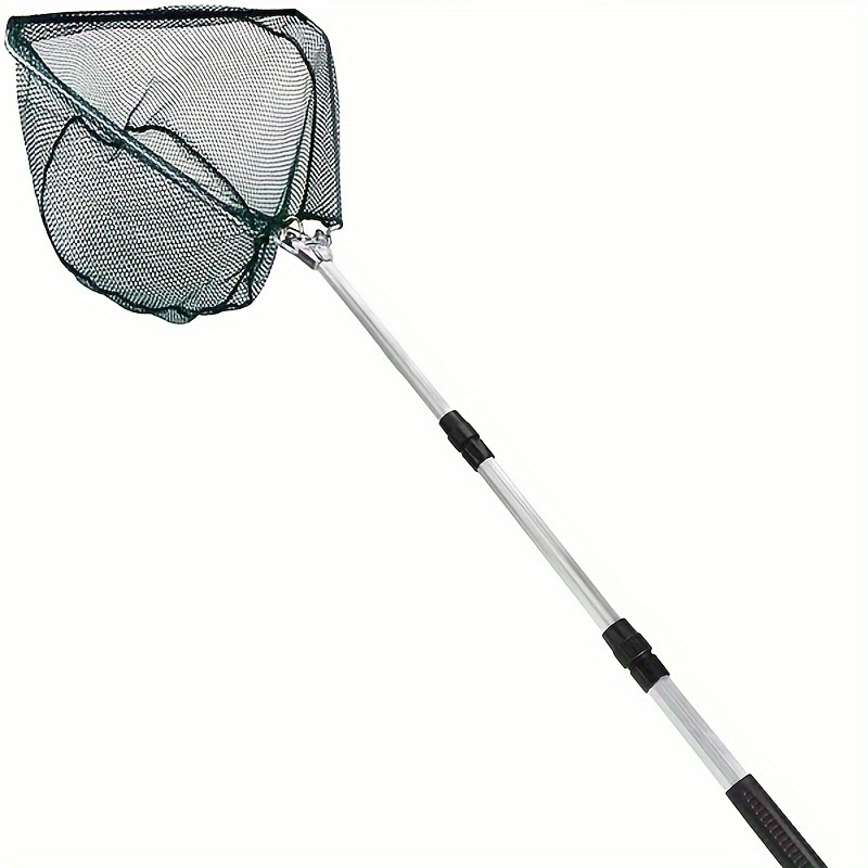 شبكة صيد سمك قابلة للطي مثلثة  - مراجعة Fish Net Handle وسعره