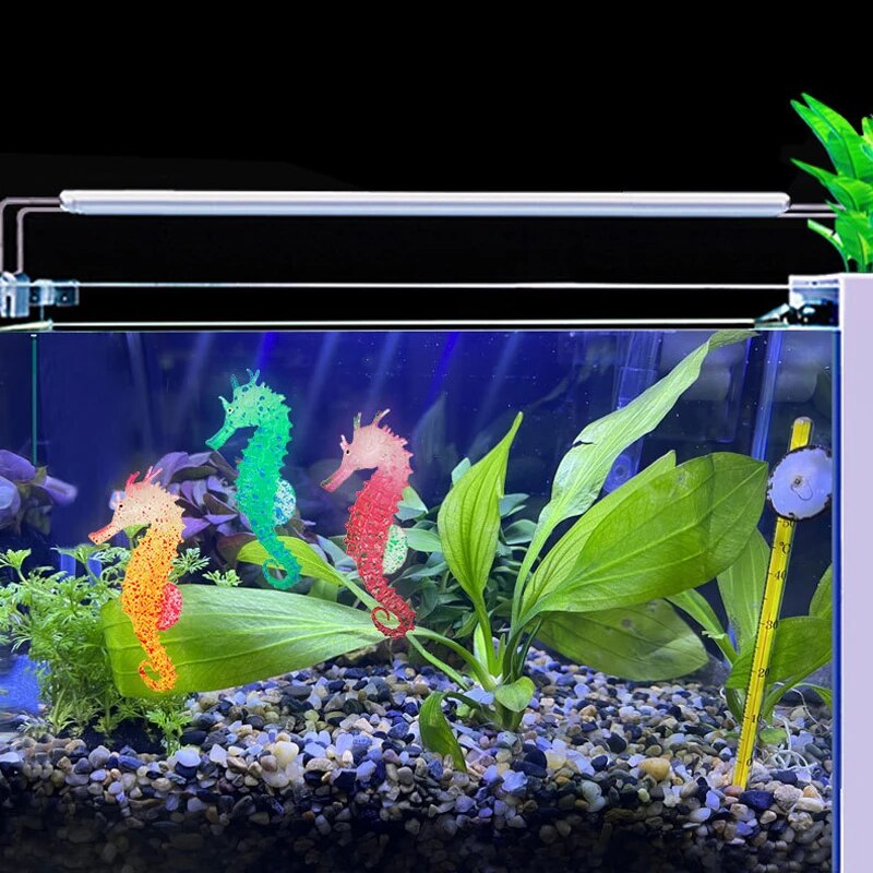 ديكورات حوض السمك Aquascape مح - مراجعة Aquarium Fish Glow In The Dark وسعره