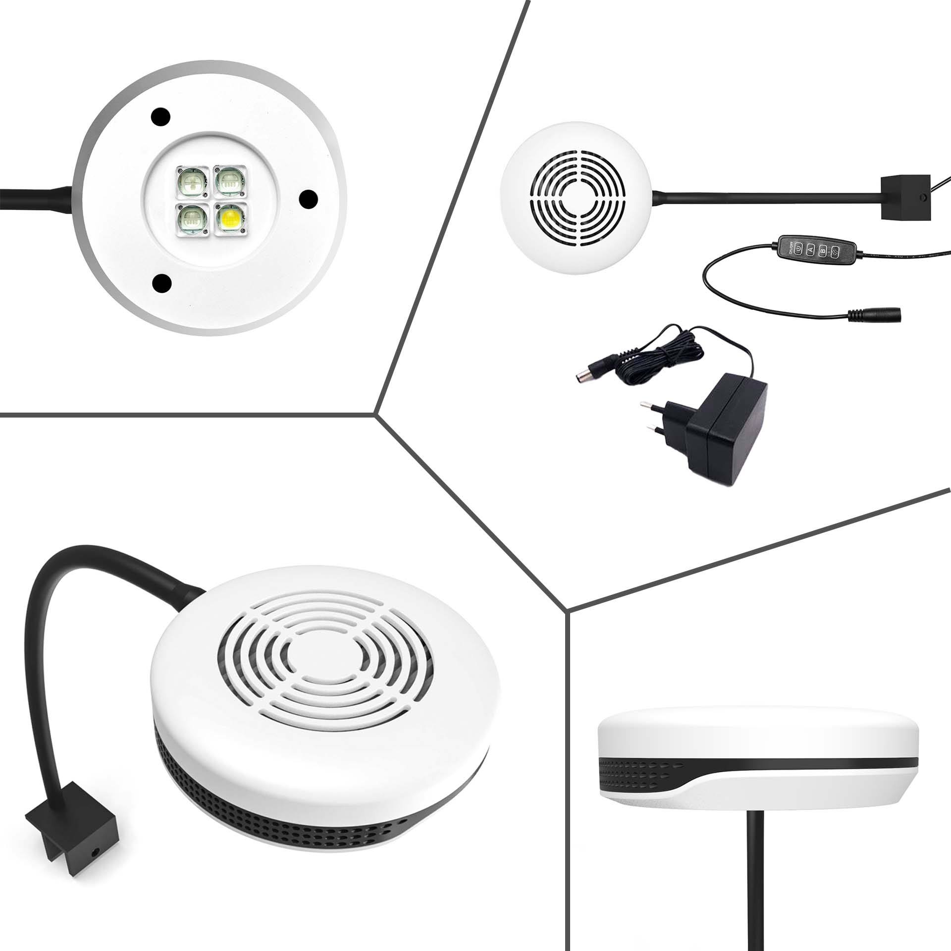 إضاءة حوض السمك Spectra Aqua S - مراجعة Refugium Light Nano وسعره