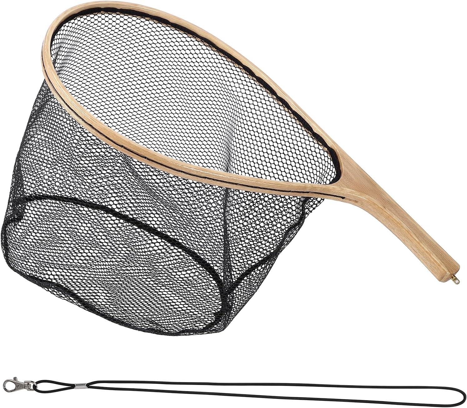 شبكات صيد خشبية بمقابض، خفيفة  - مراجعة Fish Net Handle وسعره