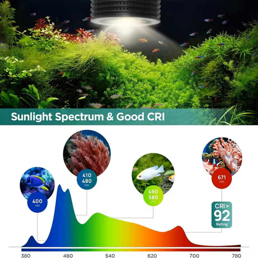 إضاءة حوض السمك لوميني أستا 20 - مراجعة Refugium Light Nano وسعره