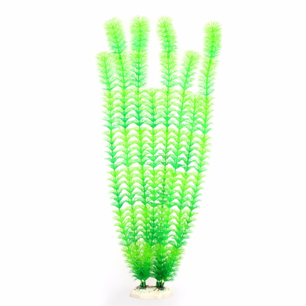 نباتات صناعية عالية الجودة 50  - مراجعة Aquarium Fish Green وسعره
