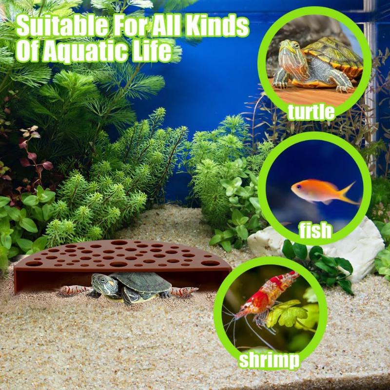 غrotة مخفية جديدة لحوض السمك،  - مراجعة Aquarium Fish Marine وسعره