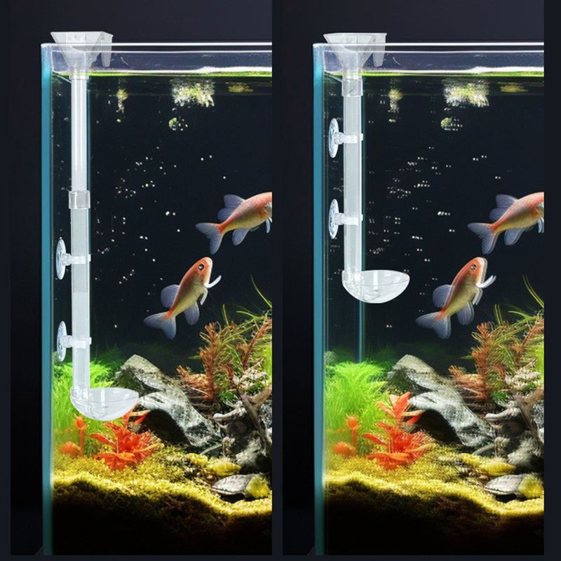 حوض السمك أنبوب تغذية أكريليك  - مراجعة Aquarium Fish Variety وسعره