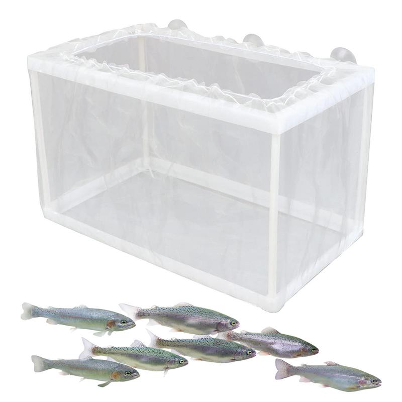 صندوق تربية الأسماك مع شفط، تف - مراجعة Aquarium Fish Trap وسعره