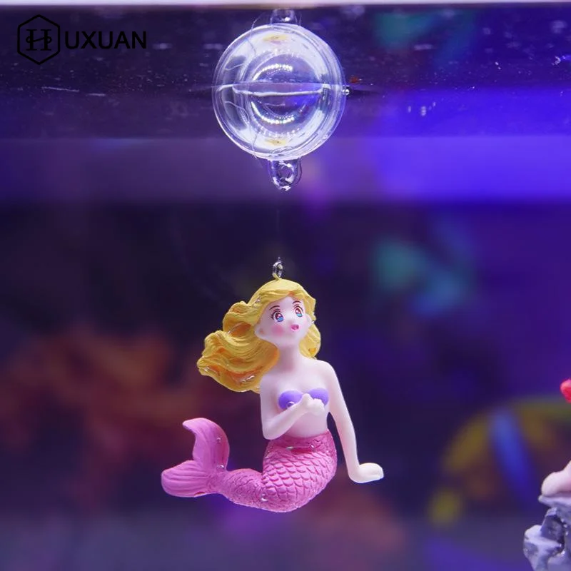 2 قطعة حوض السمك تعليق حورية ا - مراجعة Aquarium Fish Beautiful وسعره