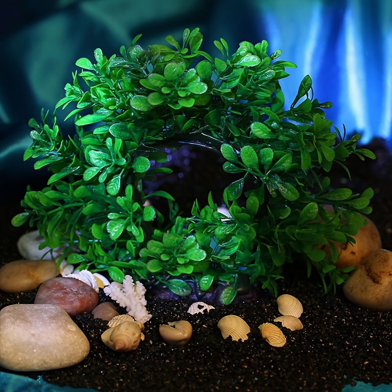 إكليل تحت الماء الاصطناعي تحت  - مراجعة Aquarium Fish Green وسعره