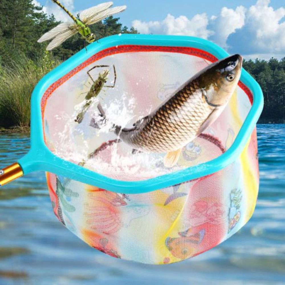 شبكة صيد السمك المحمولة غير ال - مراجعة Fish Net Handle وسعره